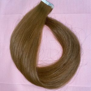 Medium Blonde #7.3 Tape In Hair Extensions 20”